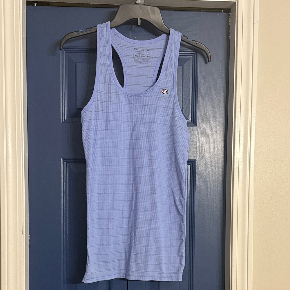 Champion Sky Blue Racerback Active Top Size M